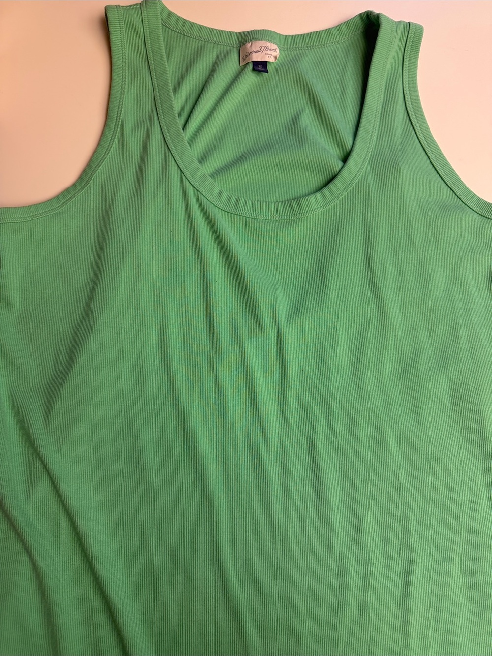 Universal Thread Ribbed Green Tank Dress 3X